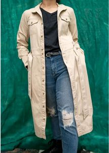 Beige Trench Coat