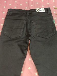 Dark Gray Denim Jeans