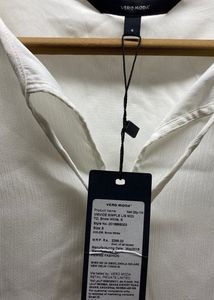 Vero Moda White Lace Detailing Top