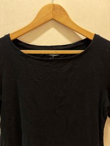 Beautiful Black Crew Neck Tee