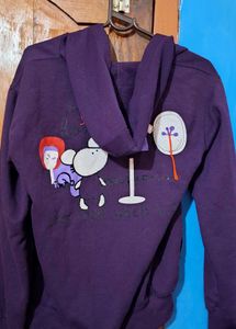 Big Bazar Purple Hoodie