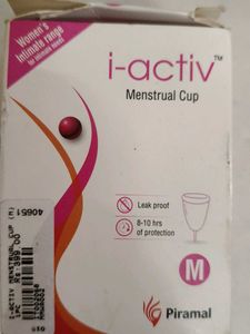 BOGO Free : i-activ Menstrual Cup + Pouch