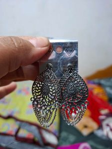 Earring Set - Silver &amp; Green