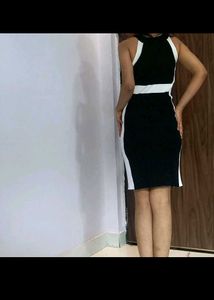 Chic Black &amp; White Dress
