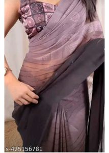 Elegant Saree with Stylish Blouse