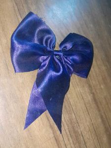 Cute Blue Bow For Hairs