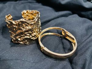 Gold Tone Bangle