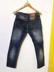Gas Brand Navy Blue Colour Jean For Men