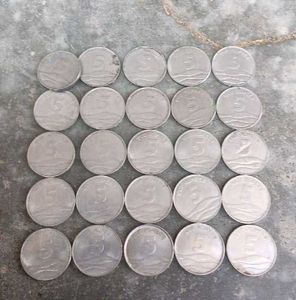 Combo 1,2,5rupees Coins