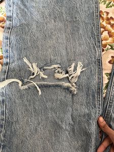 garage wide legs jeans