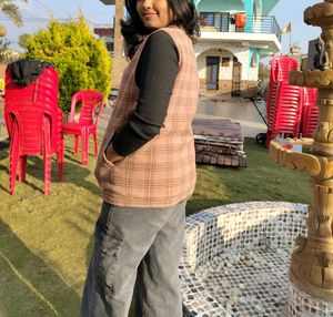 Double layer Sleeveless Vest