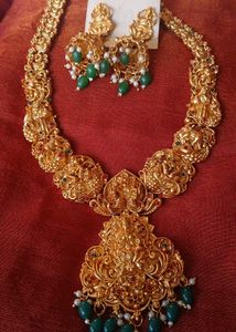 Long Temple Jewellery Set