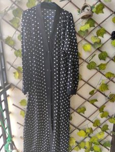 Chic Polka Dot abaya