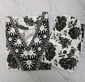 Floral Kurta Set