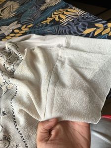24 Hrs Sale 🔥Zara White Embroided Top