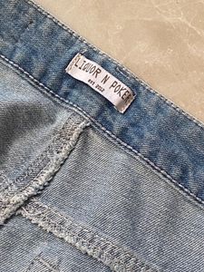 Floral Design Artsy Denim