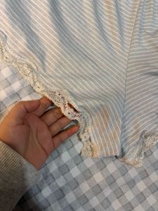 Lace Trim Sleep Shorts