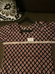 Printed Tunic Top