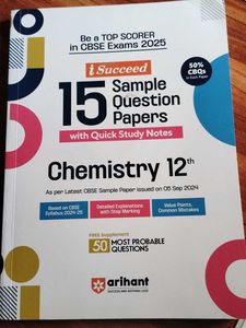 Sample Question Paper Book