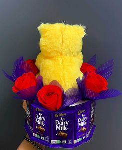 Teddy Bear Chocolate Bouquet