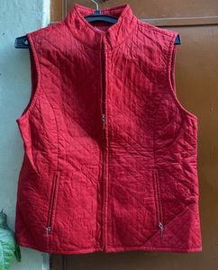 Red Quilted Vest