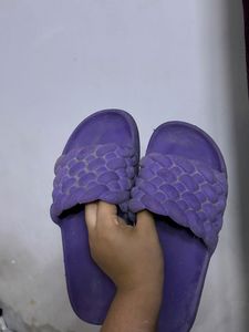 Zudio Purple Slipper