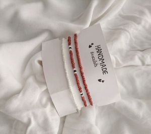 Handmade Terracotta-inspired Bracelet Set 🤎