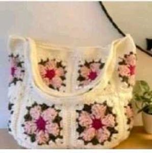 Crochet Granny Square Bag