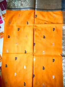 Yellow Saree With Blouse