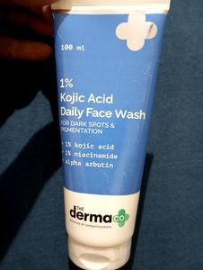 1% kojic acid daily face wash