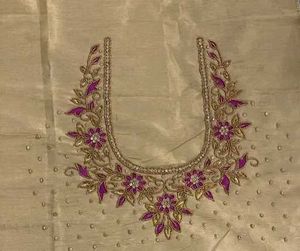 🔥Maggam Work Blouse Piece