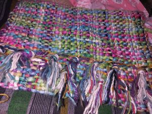 Colorful Woven Scarf🩷💛🧡❤️