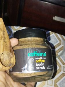 m caffeine naked &amp; raw coffee body scrub