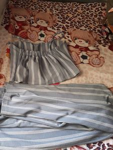 Striped Two-Piece Set