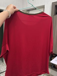Red Top w/ Gold Trim