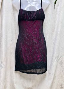 I. Lace Detail Mini Dress