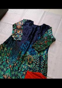 Elegant Printed Kurta ( only)