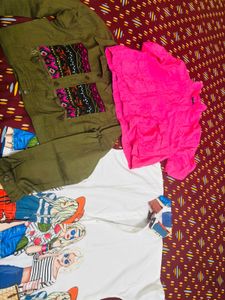 Stylish Tops Bundle of 3 (get three as freebee