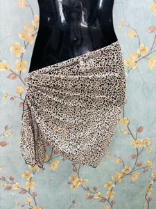 Cheetah Print Bikini Cover Up