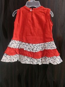 Three Cute New Dresses Combo For 6-9months Bab