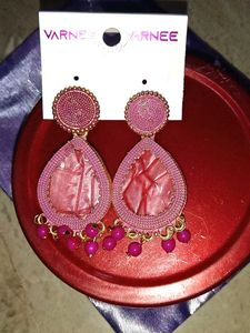 Varnee Pink Drop Earrings