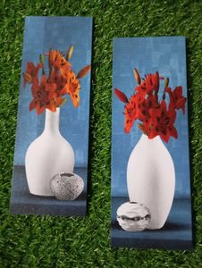 (Set Of 2 ) Digital Painting For Wall Fix Rate