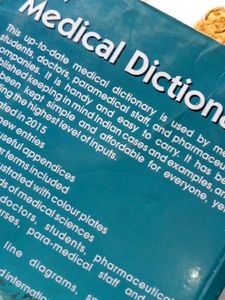 Book : Medical Dictionary For Indian Students &amp; Dr