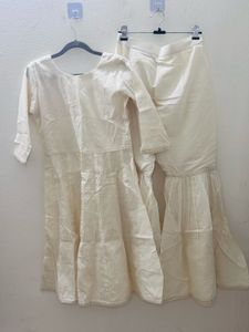 Off White Kurta Set