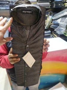 black ban colour shirt