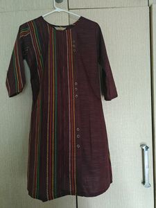 Anouk Ethnic Motif Print Dress