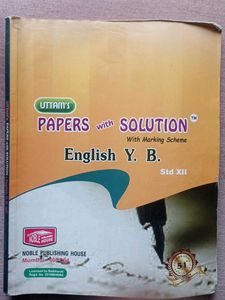 Uttam's English Y.B. Std XII Papers