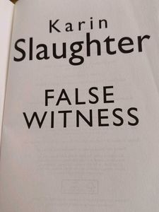 False Witness by Karin Slaughter