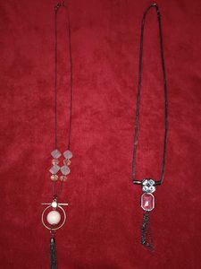 Necklace Set with Gemstone Accents