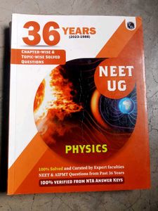 NEET UG Physics 36 Years Solved Questions